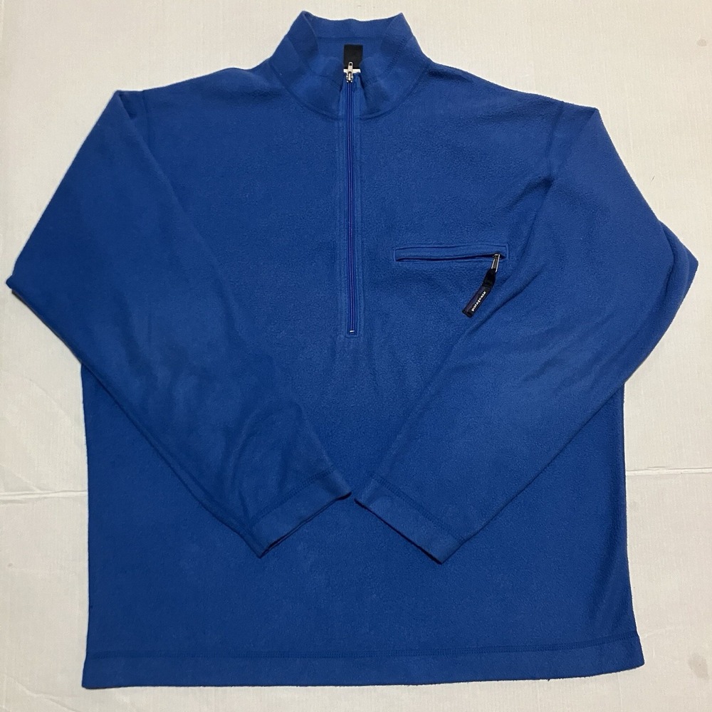 Vintage Patagonia Fleece 1/2 Zip Jacket XL Blue Made in USA‎ 80s 90s
